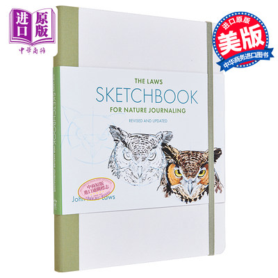 现货 Laws Sketchbook for Nature Journaling 进口艺术 自然日志的法律素描本【中商原版】