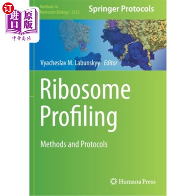 海外直订Ribosome Profiling: Methods and Protocols 核糖体分析:方法和协议