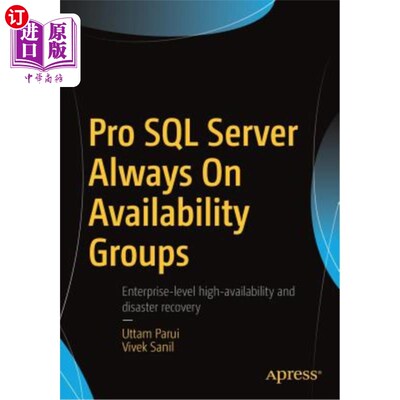 海外直订Pro SQL Server Always on Availability Groups Pro SQL Server总是在可用性组上
