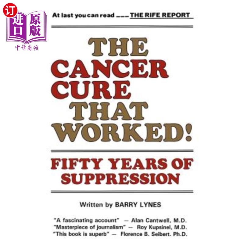 海外直订医药图书The Cancer Cure That Worked!: Fifty Years of Suppression 有效的癌症治疗方法!:压制50年