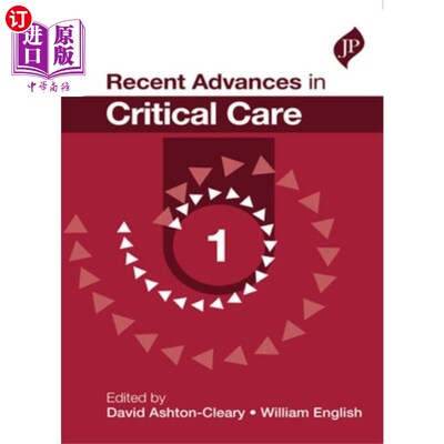 海外直订医药图书Recent Advances in Critical Care - 1 重症监护的最新进展- 1