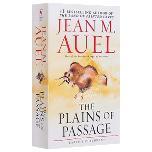 现货 石器时代 爱拉传奇 洪荒孤女4 横越冰原 英文原版 Earths Children 04 The Plains of Passage Jean Auel【中商原版】