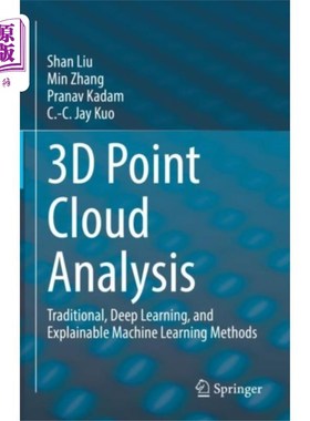 海外直订3D Point Cloud Analysis 三维点云分析