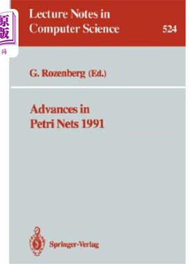 海外直订Advances in Petri Nets 1991 Petri网的进展