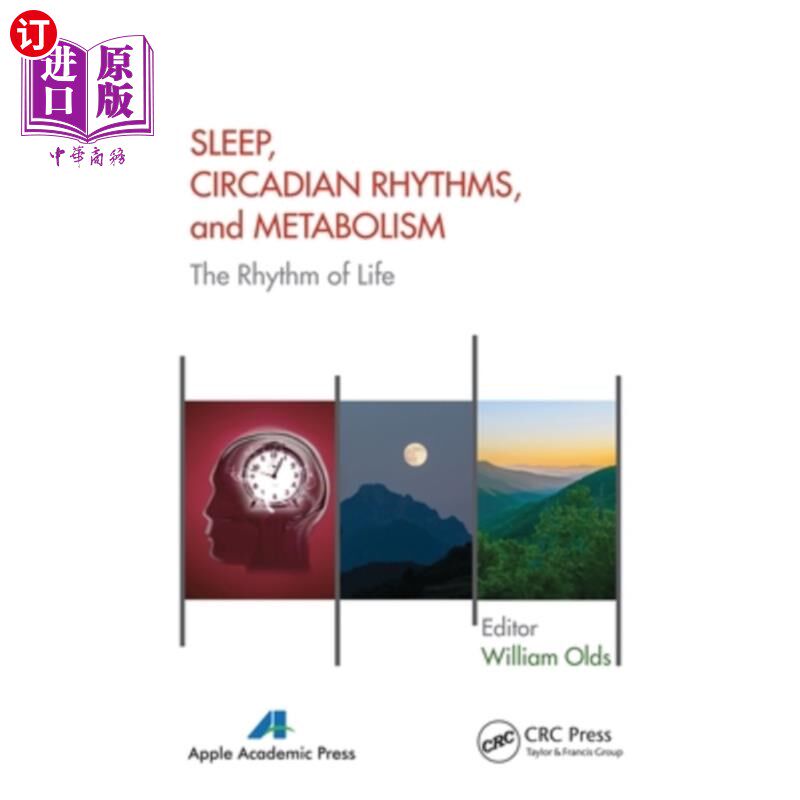 海外直订医药图书Sleep, Circadian Rhythms, and Metabolism: The Rhythm of Life 睡眠、昼夜节律和新陈代谢:生命的节奏
