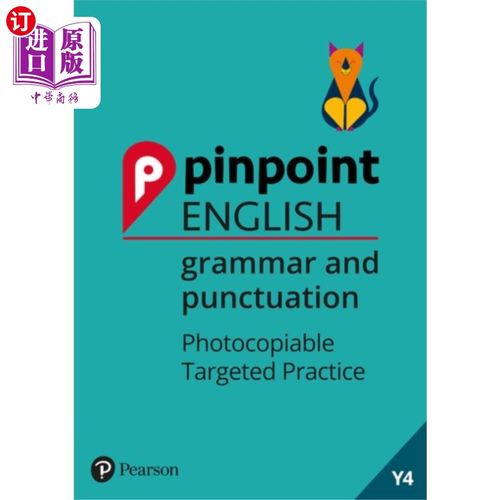 海外直订Pinpoint English Grammar and Punctuation Year 4 精确英语语法和标点四年级