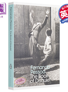 费尔南多 佩索阿 惶然录 The Book of Disquiet 英文原版 Fernando Pessoa【中商原版】