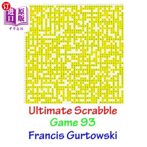 海外直订Ultimate Scrabble Game 93 拼字游戏93
