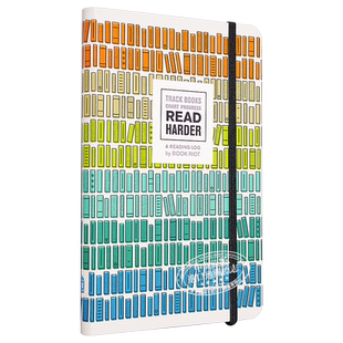 现货 【中商原版】努力阅读吧！我的阅读笔记本 英文原版 Read Harder (a Reading Log) Track Books, Chart Progress