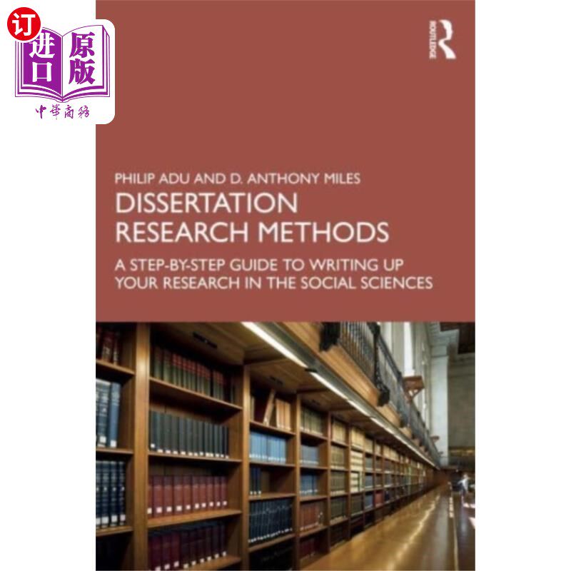 海外直订Dissertation Research Methods 论文研究方法