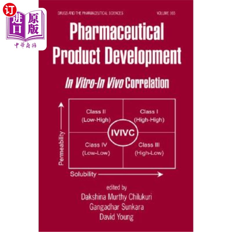 海外直订医药图书Pharmaceutical Product Development: In Vitro-In Vivo Correlation 药物产品开发:体内外相关性