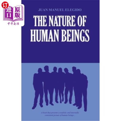 海外直订The Nature Of Human Beings 人类的本性