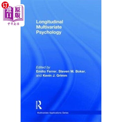 海外直订Longitudinal Multivariate Psychology 纵向多元心理学