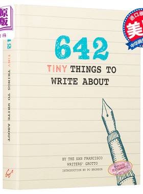 预售 【中商原版】642件小东西：写 英文原版 642 Tiny Things to Write About