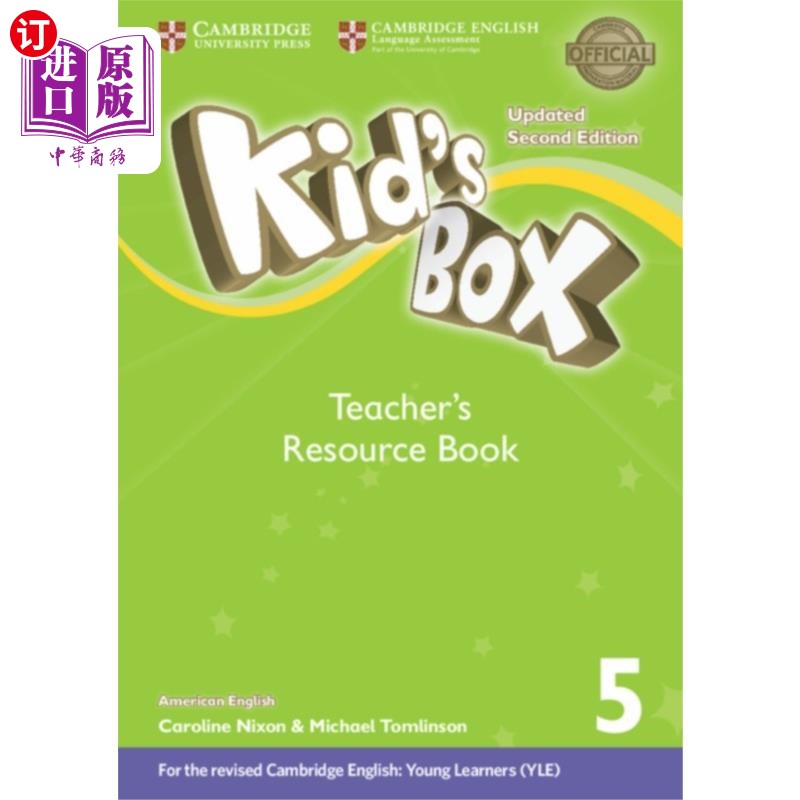 海外直订Kid's Box Level 5 Teacher's Resource Book with O... 儿童箱5级教师资源书与美国英语在线音频