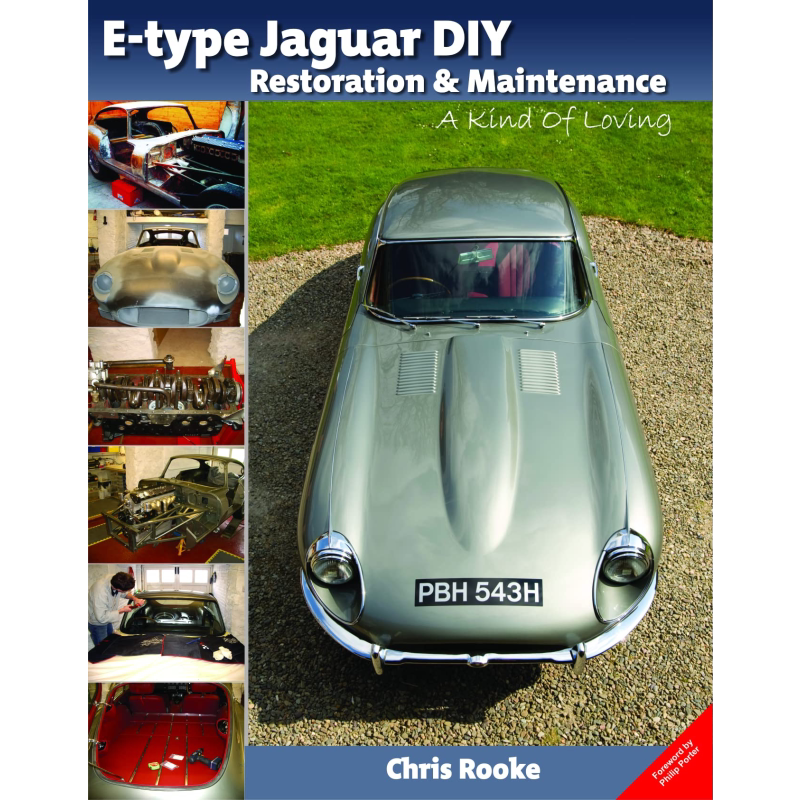 现货 E型捷豹的DIY修复与保养 英文原版 E type Jaguar DIY Restoration Maintenance Chris Rooke【中商原版】