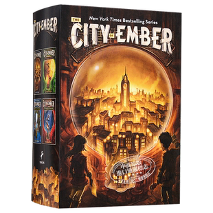 现货 微光城市4本套装 The City of Ember Complete Boxed Set Jeanne DuPrau 英文原版 魔幻奇幻小说【中商原版】
