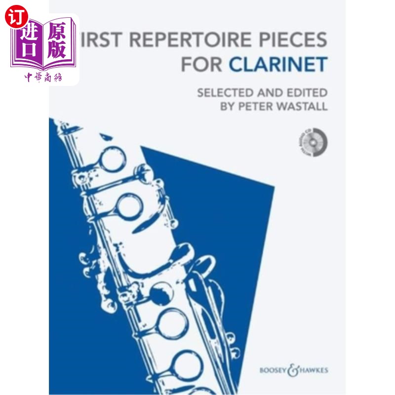 海外直订Learn as You Play Clarinet Book/Material Online 学习,你玩单簧管书/材料在线