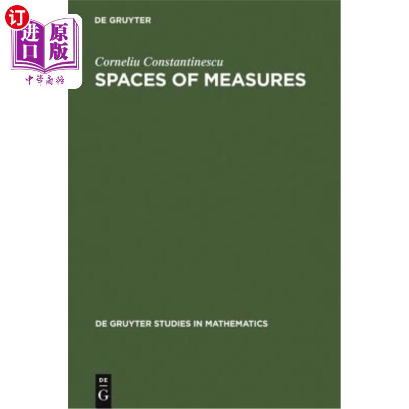 海外直订Spaces of Measures 度量空间