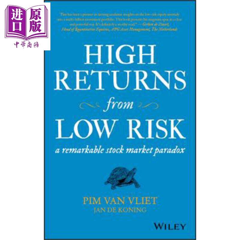 低风险高回报 可观的股市悖论 Pim van Vliet 英文原版 High Returns from Low Risk【中商原版】使用感如何?