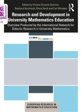 海外直订Research and Development in University Mathematics Education: Overview Produced  大学数学教育的研究与发展: