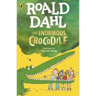 预售 The Enormous Crocodile 罗尔德达尔:大大大鳄鱼 英文原版 进口图书 儿童绘本 动物故事图画书 5-8岁儿童读物童书【中商原版?