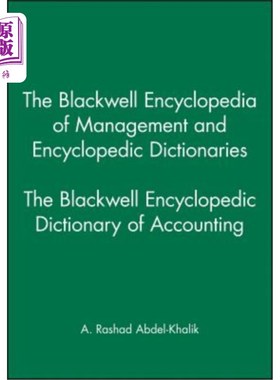 海外直订Bwell Enc Dict Acctng 布莱克威尔会计百科全书