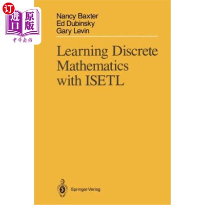 海外直订Learning Discrete Mathematics with Isetl 利用Isetl学习离散数学