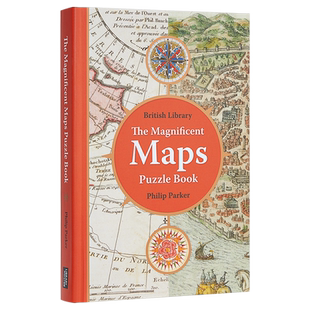 预售 大英图书馆壮观的地图谜题书 英文原版 The British Library Magnificent Maps Puzzle Book【中商原版】