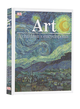 DK ART 儿童艺术百科全书 英文原版Art A Children's Encyclopedia 启蒙 精装 绘画雕塑摄影画册工具书【中商原版】