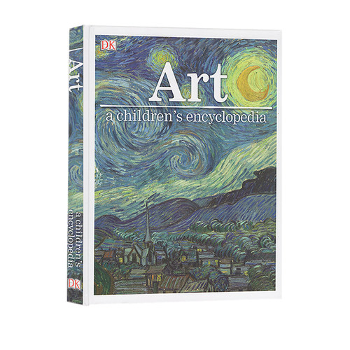 DK ART 儿童艺术百科全书 英文原版Art A Children's Encyclopedia 启蒙 精装 绘画雕塑摄影画册工具书【中商原版】