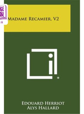 海外直订Madame Recamier, V2 雷克米尔夫人