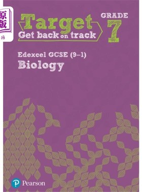 海外直订Target Grade 7 Edexcel GCSE (9-1) Biology Interv... 目标7年级Edexcel GCSE(9-1)生物干预练习册