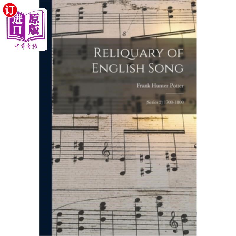 海外直订Reliquary of English Song: (Series 2) 1700-1800 英文歌曲圣物箱:(系列二)1700-1800