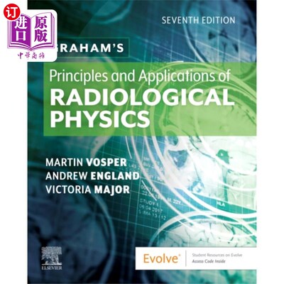 海外直订医药图书Graham's Principles and Applications of Radiolog... 格雷厄姆辐射物理原理与应用“，
