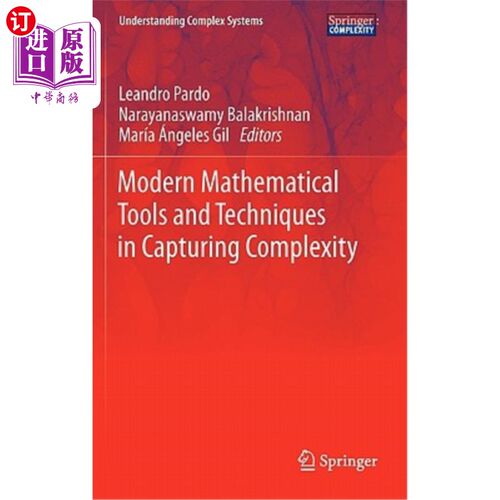 海外直订Modern Mathematical Tools and Techniques in Capturing Complexity 捕捉复杂性的现代数学工具和技术