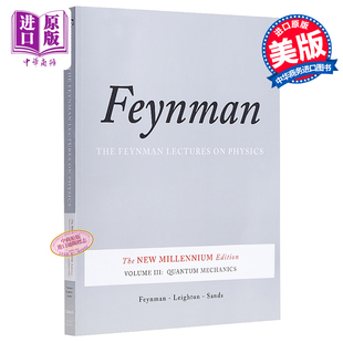 Vol. 费曼 Feynman 英文原版 Richard III Physics Lectures 费恩曼物理学讲义3 现货