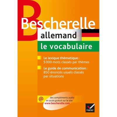 现货 Bescherelle 德语词汇 Bescherelle Allemand le vocabulaire 法文原版 Jean Janitza 语言 小语种 词典【中商原版】