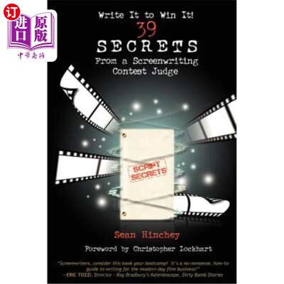 海外直订Write It to Win It!: 39 Secrets from a Screenwriting Contest Judge 写下来赢得它！：39个来自编剧大赛评委的秘