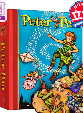 【中商原版】小飞侠彼得潘立体书 英文原版 Peter Pan Pop-Up 原装进口 正版 经典世界名著 儿童节礼物