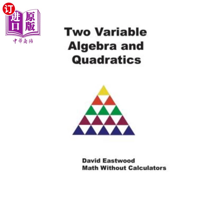 海外直订Two Variable Algebra and Quadratics