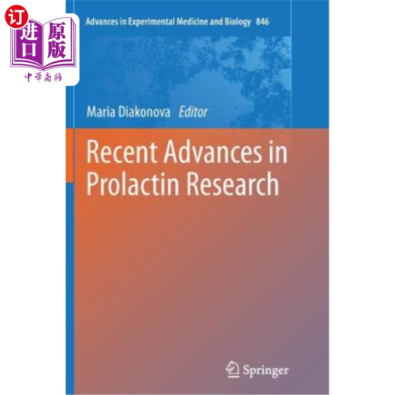 海外直订医药图书Recent Advances in Prolactin Research 催乳素研究进展