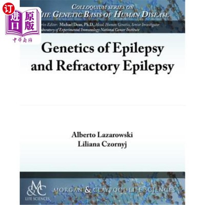海外直订Genetics of Epilepsy and Refractory Epilepsy 癫痫和难治性癫痫的遗传学