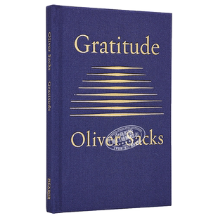 Gratitude 英文原版 奥利弗·萨克斯：感恩 Oliver Sacks 散文随笔【中商原版】