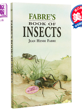 预售 昆虫记原版 法布尔昆虫记 豆瓣高分 英文原版 Fabre's Book of Insects Fabre【中商原版】