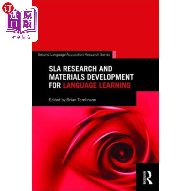 海外直订SLA Research and Materials Development for Language Learning 二语习得研究与语言学习材料开发