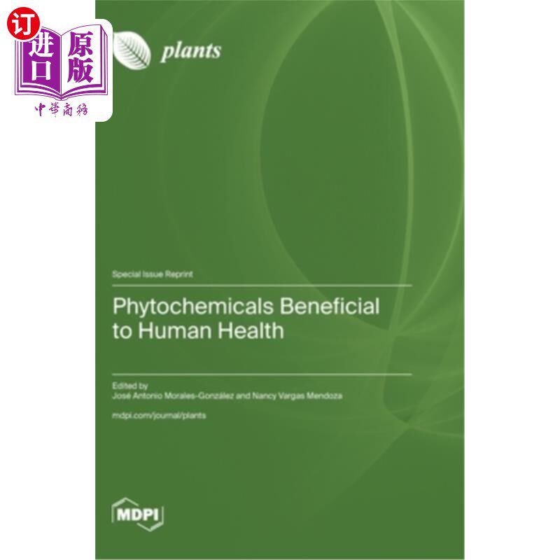 海外直订医药图书Phytochemicals Beneficial to Human Health 对人类健康有益的植物化学物质
