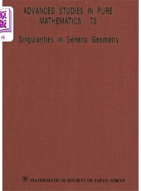 海外直订Singularities In Generic Geometry 一般几何中的奇点