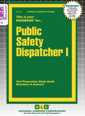 海外直订Public Safety Dispatcher I 一级公共安全调度员