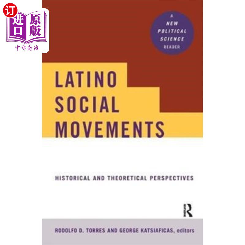 海外直订Latino Social Movements 拉丁美洲社会运动、历史和理论视角——政治科学新读本